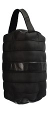 Guidi Black Nylon & Leather Washbag 185510